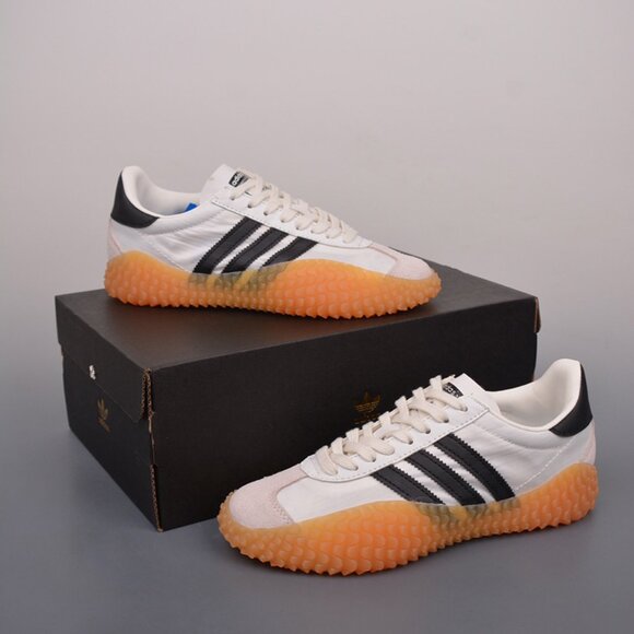 Adidas Kamanda Classic Colorway Sneakers White Orange - Picture 5 of 9